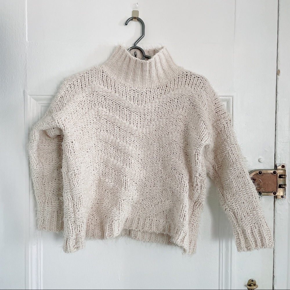 RAGA Madeline Mock Neck Sweater - XS $125
